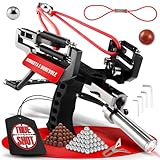 Set Completo da Caccia Professionale da Tiro - Kit Sportivo di Precisione con Accessori - Gioco all'aperto tiro a Segno - Elastico Rinforzato