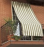 Tenda da sole RIGA TORTORA, 150x290 CM, COMPLETA DI OCCHIELLI E GANCI PER UNA SEMPLICE INSTALLAZIONE. PROTEGGE LA CASA DAL SOLE E CREA ZONE OMBREGGIATE.Ideale per villa, campagna, mare, camping, mare