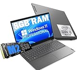 Lenovo Notebook SSD Cpu Intel Core I3 10 Gen I3-1005G1, Display Full Hd Led da 15,6' Ram 8Gb DDR4 SSD 256GB Nvme Wifi Webcam Bt Windows 11 Professional Open Office