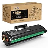colorfly 106A Cartucce di toner Sostituzione per HP 106A W1106A , per Laser MFP 137fnw 137fwg MFP 135a 135w 135r 135wg per HP Laser 107w 107a 107r, (Con Chip, 1 Nero)