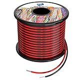 Silicone Fili elettrici 0.5mm² 20AWG 2x30metri Cavo Elettrico filo di rame stagnato a più fili Alta Temperatura Resistente