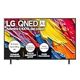 LG QNED AI QNED84 TV 50 pollici, Smart TV 4K, Processore α7 Gen8, Dynamic QNED Color, Design Ultra Slim, webOS con AI e telecomando puntatore AI, Gaming con VRR 4K@60Hz, 50QNED84A6C 2025
