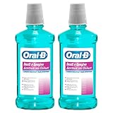 Oral-B Collutorio Denti E Gengive Senza Alcol 2x500 ml