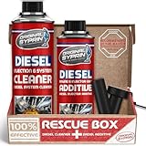 SYPRIN Diesel Pulitore Iniettori, Pulizia e Lavaggio per Iniettori, Ugelli di Iniezione, Filtri Antiparticolato Diesel, Dpf - Additivo Carburante 500ml