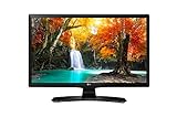 LG 24MT49S-PZ, Monitor TV (24', 1366 x 768 Px, LED, Wi-FI), Nero