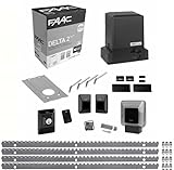FAAC DELTA 2 740 KIT 4 METRI CREMAGLIERA METALLO AUTOMAZIONE CANCELLO SCORREVOLE
