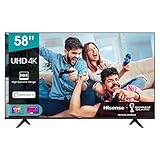 Hisense 50AE7000F, Smart TV LED Ultra HD 4K 50', HDR 10+, Dolby DTS, con Alexa integrata, Tuner DVB-T2/S2 HEVC Main10