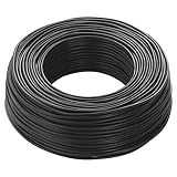 Cavo Elettrico Unipolare Isolante FS17 Matassa da 100 MT per impianti casa aziende edili Colore Blu-Nero-Marrone-Giallo/Verde (2,5 mm)