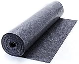 XONE Feltro Multiuso Protettivo per Pavimenti | Rotolo Feltro Assorbente, Antiscivolo, Tagliabile | Dimensioni: 1x25mt, 220 grmq.