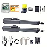 KIT CANCELLI A DUE ANTE BATTENTI KIT MISTRAL 433 RC MHZ FAAC GENIUS 51700781