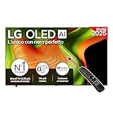 LG OLED AI B5 TV 83 pollici, Smart TV 4K, Processore α8 Gen2, webOS con AI, Dolby Vision e Atmos, Gaming con VRR, GSYNC e FreeSync 4K@120Hz, 4 HDMI 2.1, Alexa, OLED83B56LA 2025