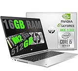 HP Notebook ProBook 440 G7 Portatile Display 14' Full HD IPS Cpu Intel I5 Quad core i5-10210U 10th gen 4,2Ghz /Ram 16Gb DDR4 /SSD Nvme 512GB /Scheda Video MX130 2GB /Hdmi Wifi RJ-45 /Windows 10 pro