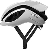 ABUS GameChanger Casco ciclismo - Casco da bici aerodinamico con ventilazione idonea per uomo e donna - Bianco, Taglia M