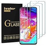 VGUARD [3 Pack] Pellicola Vetro Temperato per Samsung Galaxy A70, Pellicola Protettiva Protezione per Schermo per Samsung Galaxy A70