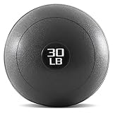 ProsourceFit Slam Medicine Balls 5, 10, 15, 20, 25, 30, 50lbs Smooth and Tread Textured Grip Dead Weight Balls for Strength and Conditioning Exercises, Cardio and Core Workouts