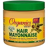 Africa's Best Organics Hair Mayonnaise, 440ml - Condizionatore Profondo per Capelli Danneggiati - 15.1 fl oz