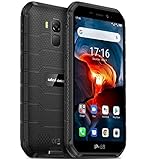 Rugged Smartphone (2020), Ulefone Armor X7 PRO Android 10 Cellulare Antiurto IP68, Quad-Core 4GB+32GB, Telefono Resistente 13MP Fotografia Subacquea, Batteria 4000mAh, NFC/GPS/DUAL SIM/WIFI Nero