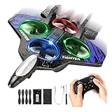 Drone aereo in schiuma per bambini, quadricottero telecomandato con galleggiamento automatico, clip 3D, luci a LED colorate, 2 batterie, giocattolo sicuro per principianti per ragazzi e ragazze