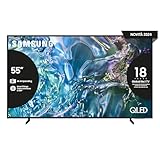 Samsung TV QE55Q60DAUXZT QLED 4K, Smart TV 55' Quantum processor Lite 4K, AirSlim, DVBT-2, Q-Symphony & OTS Lite, Integrato con Alexa e Bixby, compatibile con Google Assistant, Titan Gray 2024