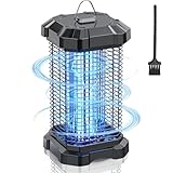 Jawlark Lampada Antizanzare Elettrica 4200V 18W, Lampada per Zanzare Da Interni ed Esterni, Ammazza Zanzare Elettrico, Cattura Efficacemente Mosche, Insetti e Simili