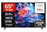 TCL 65V6C LED SMART TV Direct da 65', HDR 4K, con tecnologia Google TV (Dolby Audio, Motion Clarity, compatibile con Google Assistant e Alexa)