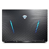 Vaxson 2-Pack Pellicola Protettiva Posteriore, compatibile con Samsung Notebook 9 (NP900X3N) Series 13.3', Back Film Protector Skin Cover [ Non Vetro Temperato ] - Fibra di Carbonio Nera