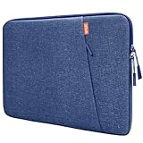 JETech Borsa per PC da 13-14 Pollici MacBook Neo (A18 Pro), MacBook Air/Pro (M1-M5) 2020-2026, 13-13,6 Pollici Laptop Notebook, Impermeabile Sleeve Caso con Tasche (Blu Cobalto)