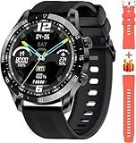 Blackview X1 Smartwatch Uomo Orologio Fitness Impermeabile 5ATM Smart Watch Cardiofrequenzimetro da Polso Contapassi Smartband Activity Tracker Cronometro per Android iOS (2 cinghie)