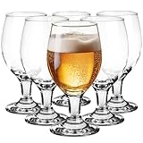 Glasmark Set di bicchieri da birra da 0,36 litri, cocktail lavabili in lavastoviglie, 6 x 360 ml