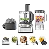 Kenwood FDM71.450SS MultiPro Express Weigh Robot da Cucina con 8 Accessori Dedicati, Velocità Regolabile con Funzione Pulse, Bilancia Digitale Integrata, Capacità 3L, , Argento