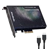 AVerMedia Live Gamer 4K GC573 - Streaming delle partite e Cattura video con HDMI 2.0, HDR 4Kp60, Latenza Ultra-Bassa, Registrazione a 240 Fps, ottimo per Xbox, PlayStation 4 e PC