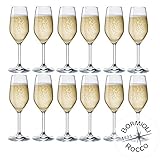 Bormioli Rocco Divino Calice Flute Champagne 24 cl Set 12 Pz