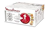 Moulinex XF3831 Accessorio Taglia Verdura per Cuisine Companion, 3 Dischi, 5 Funzioni, Bianco