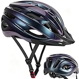 Casco da Bicicletta - Certificato CE per Corsa MTB Ciclismo Leggero - Protezione di Sicurezza per Uomo Donne Adulti - Taglia Regolabile - Regolabile da 58 a 62 cm