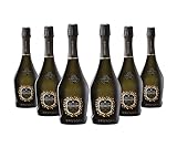 Drusian Cartizze Valdobbiadene Superiore DOCG Spumante Dry – Prosecco 100% Glera, Metodo Charmat, Perlage Fine, Ideale con Dessert e Dolci Tradizionali – 0,75l 11,5% vol. (6 bottiglie)