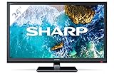Sharp Aquos 24BB0E - 24' HD Ready LED TV, DVB-T2/S2, 1366 x 768 Pixels, Nero, 2xHDMI 1xUSB, 2020 [Classe di efficienza energetica F]