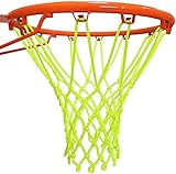 Cisixin Rete per Canestro da Basket in Nylon Verde Fluorescente Nets per Indoor & All'aperto Gli Sport