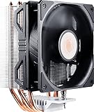 Cooler Master Hyper 212 EVO V2 Sistema di Raffreddamento CPU, Design Ottimizzato, Dissipatore Calore Offset, 4 Tubi di Calore Direct Contact, Ventola SickleFlow V2 120 mm, Presa Universale Aggiornata