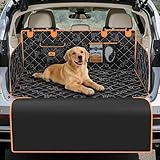 UPAWPIA Telo Bagagliaio Auto per Cani Impermeabile Protezione Bagagliaio Auto con Protezione Laterale e Paraurti Universale Copri Bagagliaio per Cani Resistente ai Graffi per SUV 198 * 105 * 36cm
