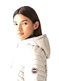 Colmar ORIGINALS Piumino leggero Bianco con cappuccio Tg 42