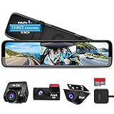 GKU Dash Cam Auto 4K/2.5K,Doppia WiFi Telecamera per Auto con Scheda SD  64G,Dashcam Auto 170° Grandangolo,Super Visione Notturna,WDR,G-Sensor,24H  Monitor di Parcheggio,Registrazione in Loop,Max 256G : :  Elettronica