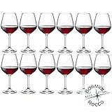 Bormioli Rocco - Set 12 Calici Vino Rosso mod. DIVINO 53 - Capacità: 53 cl.