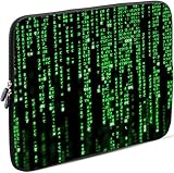 SIDORENKO 14-14.2 Pollici Custodia Notebook - Borsa per Laptop in Neoprene -Borsa per Laptop in Neoprene, Custodia per Computer PC Sleeve Cover - 42 Disegni da Scegliere, Verde